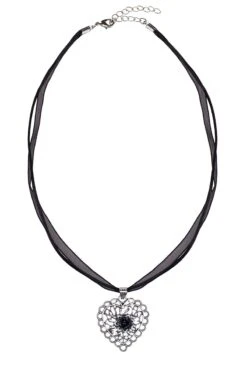Collier Mit Herzanhänger Und Rosenblüte 005463 -Modegeschäft 005463 schwarz 2 afcfbc15de199ec9e98503cc8b90e776 1200x1200