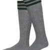 Trachtensocken Lang Grau-grün Merinowolle 100198
