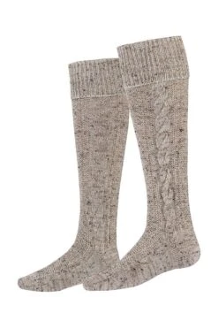 Trachten Kniestrümpfe Natur Meliert Bernd 100725