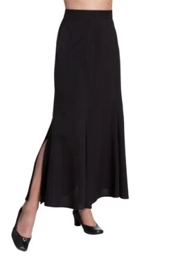 Trachtenrock Lang Schwarz Cordula 100819