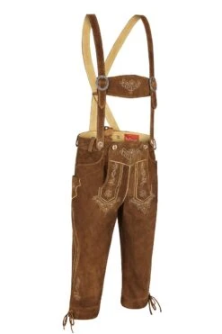 Lederhose Kniebund Mit H-Träger Braun Wim 110076 -Modegeschäft 110076 1 1200x1200