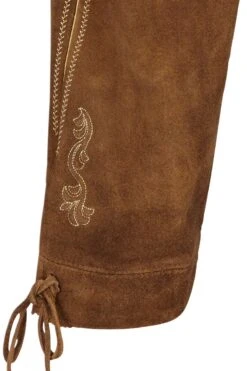 Lederhose Kniebund Mit H-Träger Braun Wim 110076 -Modegeschäft 110076 4 1200x1200