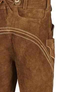 Lederhose Kniebund Mit H-Träger Braun Wim 110076 -Modegeschäft 110076 7 1200x1200
