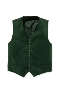 Trachtenweste Dunkelgrün Ziller 114026