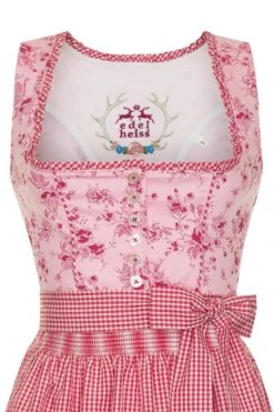 Mini Dirndl 60cm Rosa-pink-karo Anke 130946 -Modegeschäft 130946 2 1200x1200