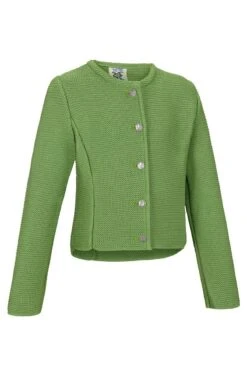 Kinder Trachten Strickjacke Grün 140011