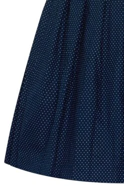 Midi Dirndl 65 Cm Dunkelblau Gepunktet 015619 -Modegeschäft almsach midi dirndl 65cm dunkelblau gepunktet 015619 6 1200x1200