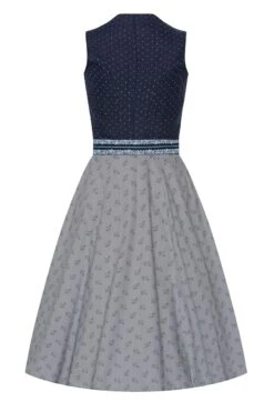 Midi Dirndl 65 Cm Dunkelblau Weiß Gemustert Fariba 015618 -Modegeschäft almsach midi dirndl 65cm dunkelblau weiss gemustert fariba 015618 3 1200x1200
