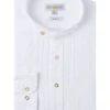 Trachtenhemd Langarm Weiß Slimfit 002509