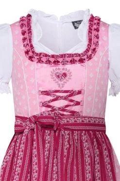 Kinder Dirndl Rosa Beere Annemarie 007688 -Modegeschäft alpenfeeling kinder dirndl rosa beere annemarie 007688 3 1200x1200