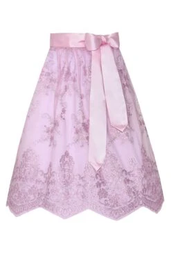 Dirndlschürze Spitze Midi 65 Cm Rosa 015213
