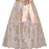 Dirndlschürze Spitze Midi 65 Cm Taupe 015206