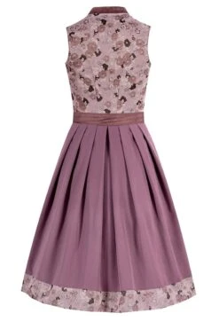 Midi Dirndl 65 Cm Altrosa Rosenholz Stretch Viktoria 010099 - Limitiert -Modegeschäft alpenglanz midi dirndl 65cm altrosa rosenholz viktoria limitiert 010099 3 1200x1200