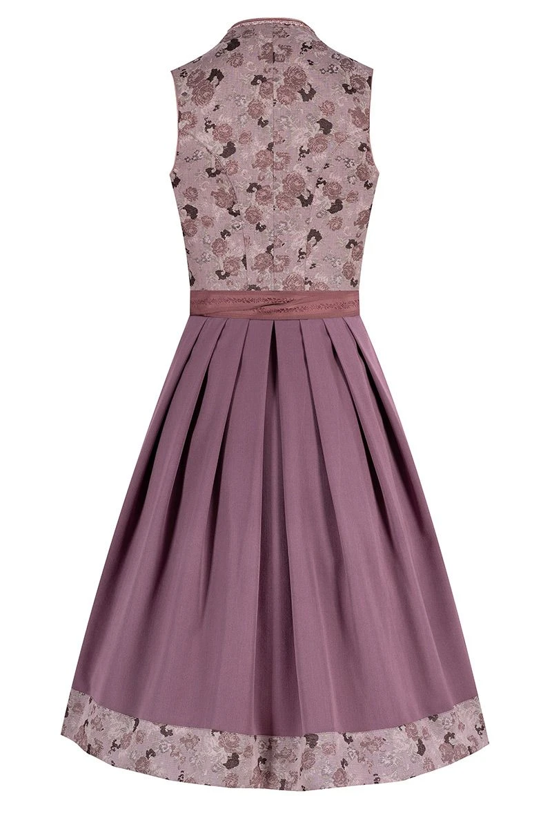 Midi Dirndl 65 Cm Altrosa Stretch Cecilia 010101 - Limitiert 3 Midi Dirndl 65 Cm Altrosa Stretch Cecilia 010101 - Limitiert – Bild 3