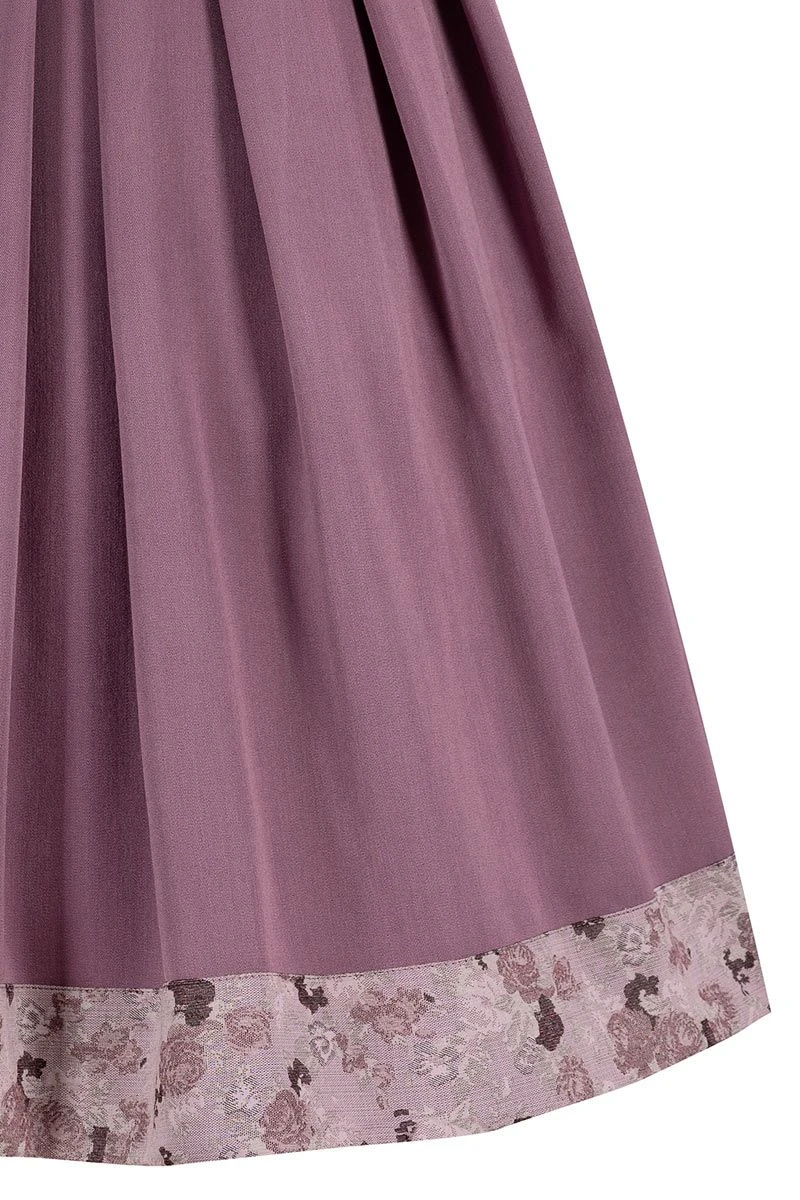 Midi Dirndl 65 Cm Altrosa Stretch Cecilia 010101 - Limitiert 6 Midi Dirndl 65 Cm Altrosa Stretch Cecilia 010101 - Limitiert – Bild 6