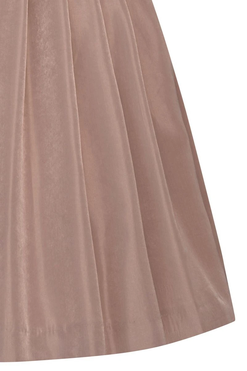 Midi Dirndl 65 Cm Altrosa Taupe Beatrix 009900 6 Midi Dirndl 65 Cm Altrosa Taupe Beatrix 009900 – Bild 6