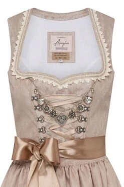 Midi Dirndl 65 Cm Taupe Inkl. Charivari Lucienne 007308 - Limitiert -Modegeschäft alpenglanz midi dirndl 65cm taupe inkl charivari lucienne limitiert 007308 3 1200x1200