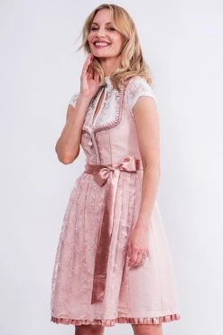 Mini Dirndl 60 Cm Rosa Sarah 014923