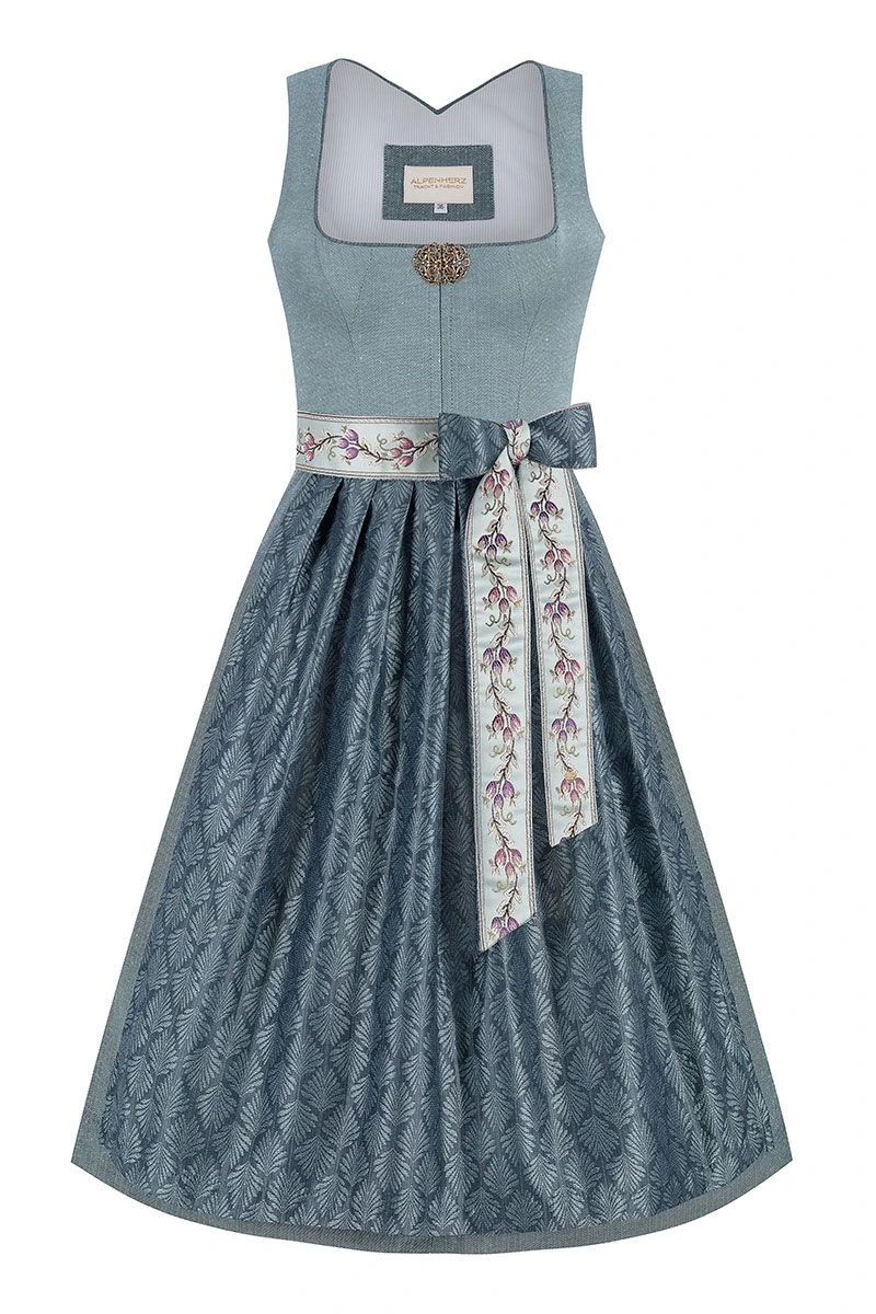 Midi Dirndl 70 Cm Petrol Paloma 016102 1 Midi Dirndl 70 Cm Petrol Paloma 016102