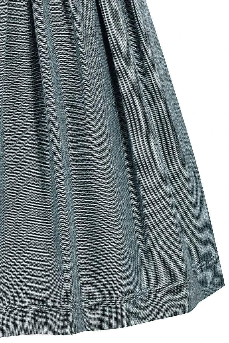 Midi Dirndl 70 Cm Petrol Paloma 016102 6 Midi Dirndl 70 Cm Petrol Paloma 016102 – Bild 6