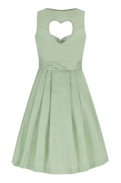 Midi Dirndl 65 Cm Salbei Gemustert Antonia 014656 -Modegeschäft artmanns herzl midi dirndl 65cm salbei gemustert antonia 014656 3 1200x1200