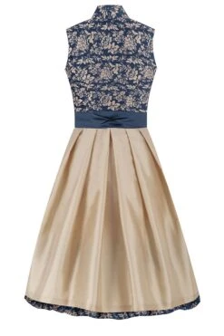 Midi Dirndl 70 Cm Dunkelblau Gold Elisa 016391 -Modegeschäft astrid soell midi dirndl 70cm dunkelblau gold elisa 016391 3 1200x1200 1