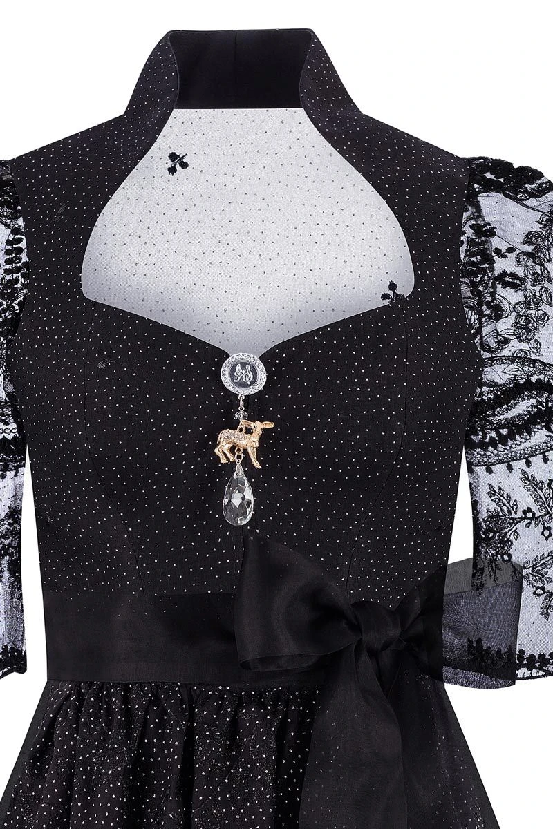 Midi Dirndl 70 Cm Schwarz Black Lady 016393 2 Midi Dirndl 70 Cm Schwarz Black Lady 016393 – Bild 2