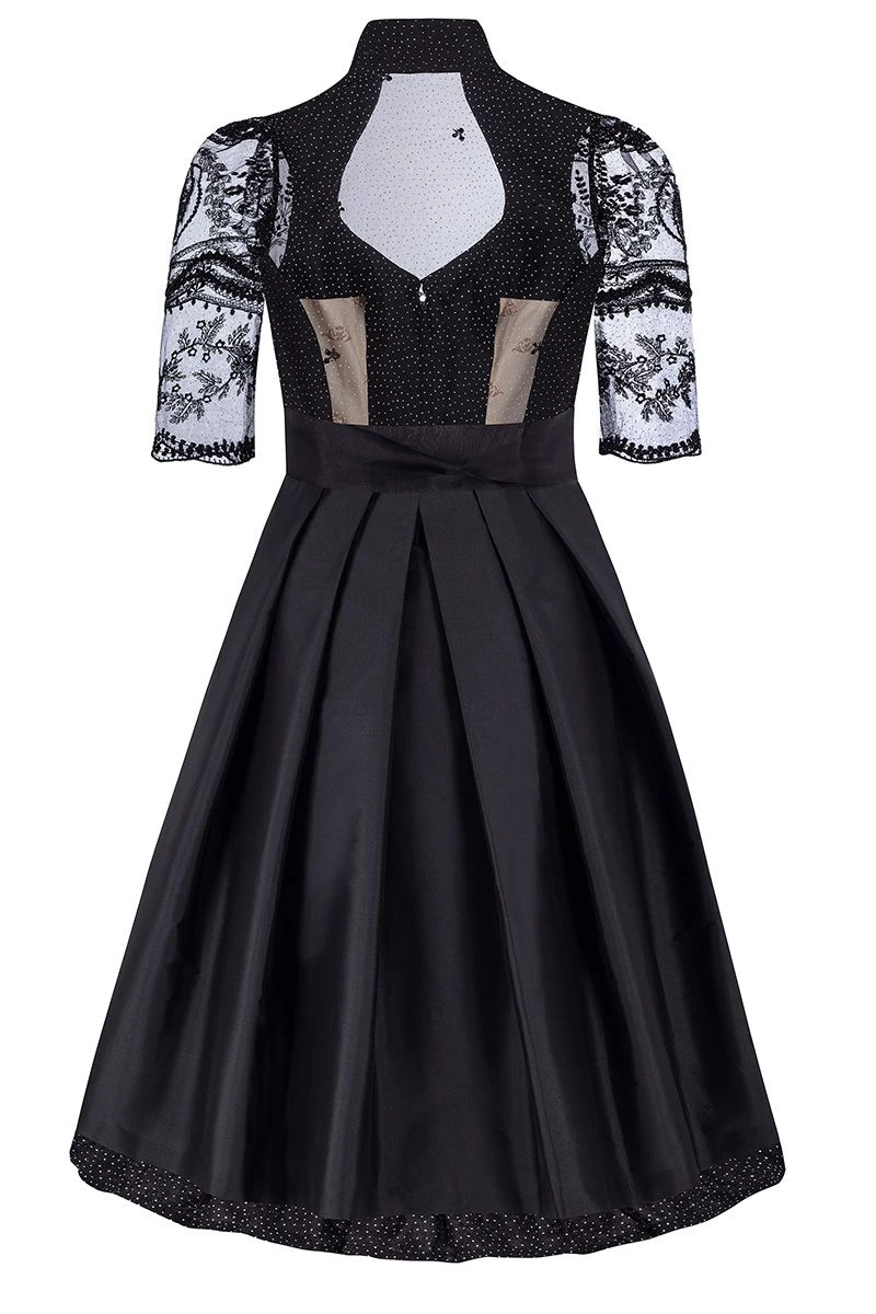 Midi Dirndl 70 Cm Schwarz Black Lady 016393 3 Midi Dirndl 70 Cm Schwarz Black Lady 016393 – Bild 3