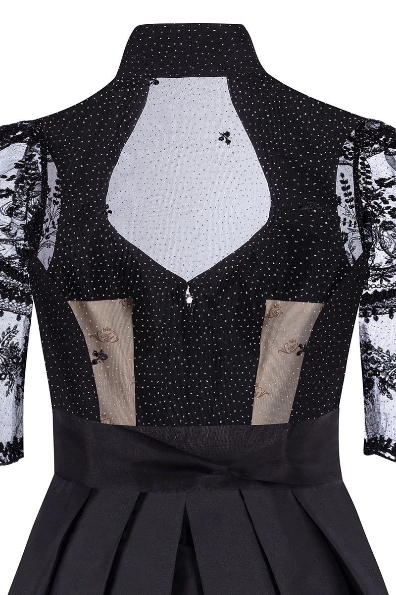 Midi Dirndl 70 Cm Schwarz Black Lady 016393 4 Midi Dirndl 70 Cm Schwarz Black Lady 016393 – Bild 4