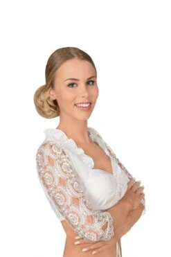 Dirndlbluse Creme Caroline 000745 -Modegeschäft bergweiss trachten dirndlbluse creme caroline 000745 2 1200x1200