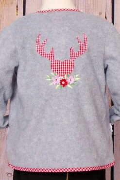 Kinder Trachtenjacke Hellgrau Rot 011405 -Modegeschäft bondi kidswear kinder trachtenjacke hellgrau rot 011405 4 1200x1200