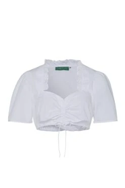 Dirndlbluse Weiß Maja 001416