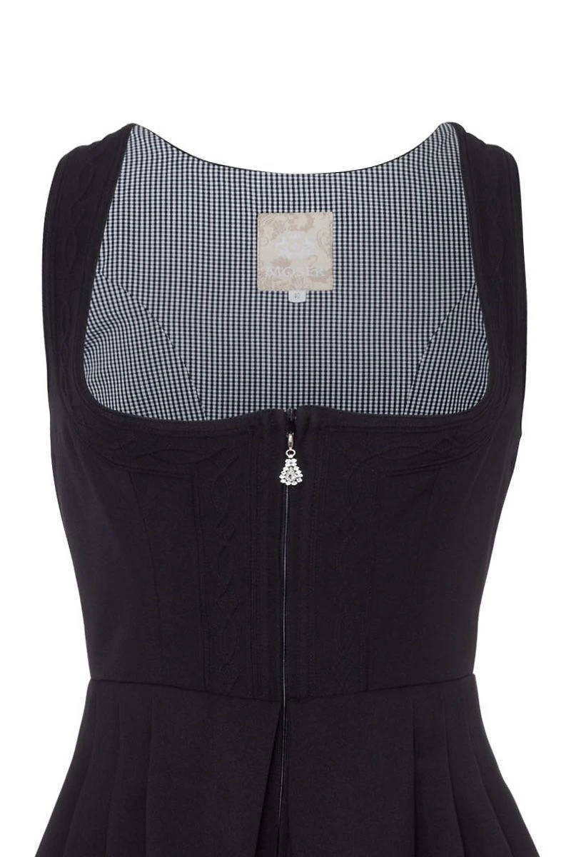 Dirndl Lang 85 Cm Gastro Schwarz Alice 126534 3 Dirndl Lang 85 Cm Gastro Schwarz Alice 126534 – Bild 3