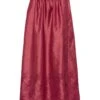 Dirndlschürze Lang 90cm Bordeaux 002875