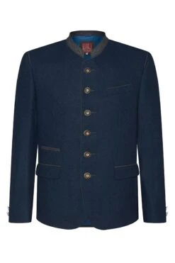 Lodenjacke Blau Grau Hans 008637