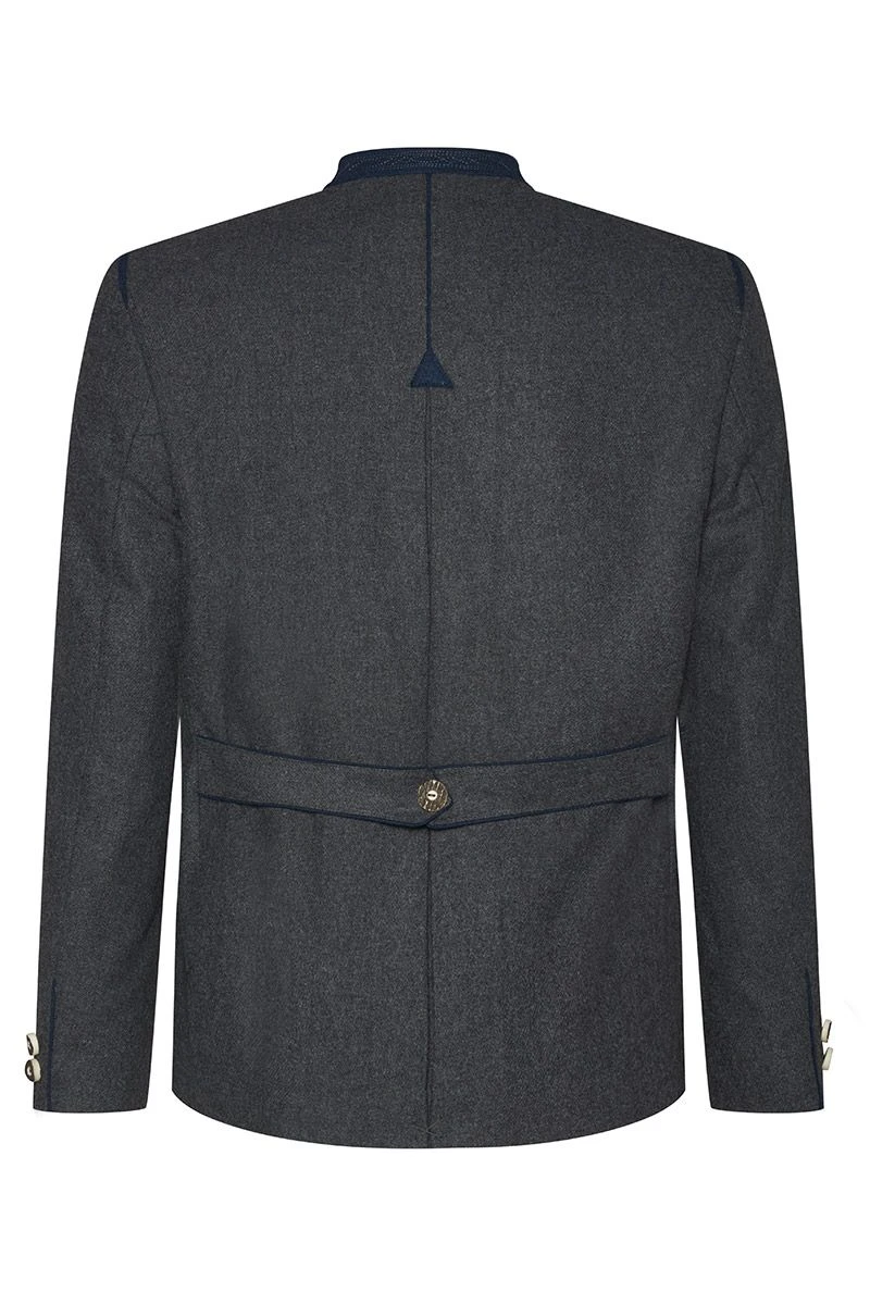 Lodenjacke Grau Blau Hans 009816 3 Lodenjacke Grau Blau Hans 009816 – Bild 3