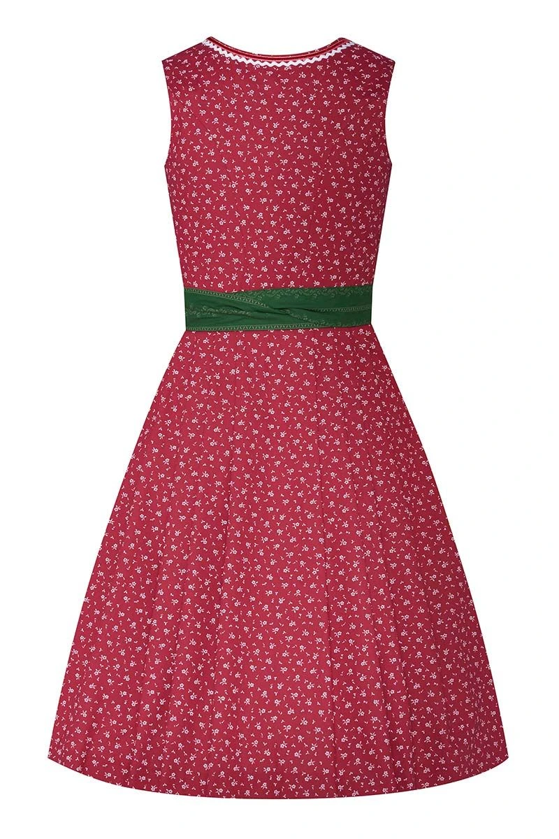 Mini Dirndl 60 Cm Rot Grün Laureen 009197 2 Mini Dirndl 60 Cm Rot Grün Laureen 009197 – Bild 2