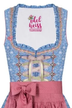 Mini Dirndl 60cm Hellblau Gemustert Rosa Gepunktet Carla 005598 -Modegeschäft edelheiss mini dirndl 60er hellblau gemustert rosa gepunktet carla 005598 3 1200x1200