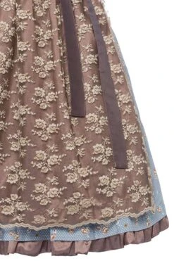 Mini Dirndl 60cm Hellblau Gepunktet Taupe Stella 003177 -Modegeschäft edelheiss minidirndl 60er hellblau gepunktet taupe stella 003177 4 1200x1200