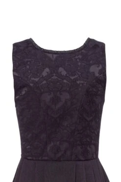 Mini Dirndl 60cm Gastro Schwarz Amy 129410 -Modegeschäft edelheiss minidirndl 60er schwarz amy 129410 4 1200x1200