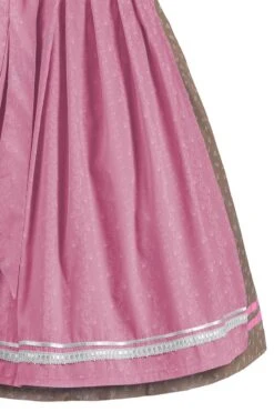 Mini Dirndl 60cm Taupe Rosa Elinore 004126 -Modegeschäft edelheiss minidirndl 60er taupe rosa elinore 004126 4 1200x1200