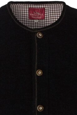 Trachten Strickjacke Anthrazit Leon 002936 -Modegeschäft edelheiss strickjacke anthrazit leon 002936 3 1200x1200