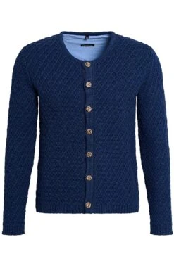 Trachten Strickjacke Dunkelblau Xaver 012180