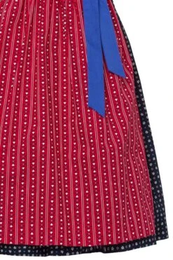Midi Dirndl 70cm Dunkelblau Rot Susi 001673 -Modegeschäft h moser mididirndl 70er dunkelblau rot susi 001673 4 1200x1200