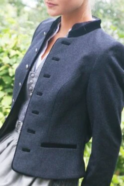 Damen Lodenjacke Anthrazit Schwarz Mit Samtkragen Ebbs 004841 -Modegeschäft hammerschmid damen lodenjacke anthrazit schwarz mit samtkragen 004841 2 1200x1200