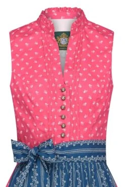Mini Dirndl 60cm Pink Blau Gemustert Maschsee 008028 -Modegeschäft hammerschmid mini dirndl 60cm pink blau gemustert maschsee 008028 3 1200x1200