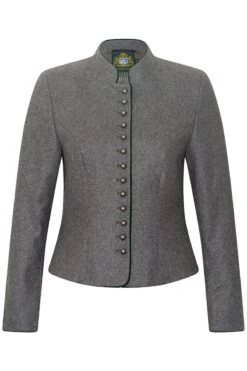 Damen Lodenjacke Grau Grün Gmund 132327