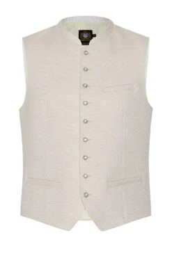 Trachtenweste Creme Ferdi 013609 - Slimfit