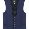 Trachtenweste Dunkelblau Stretch Vinzenz 010506 - Slimfit