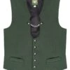 Trachtenweste Dunkelgrün Paul 114084